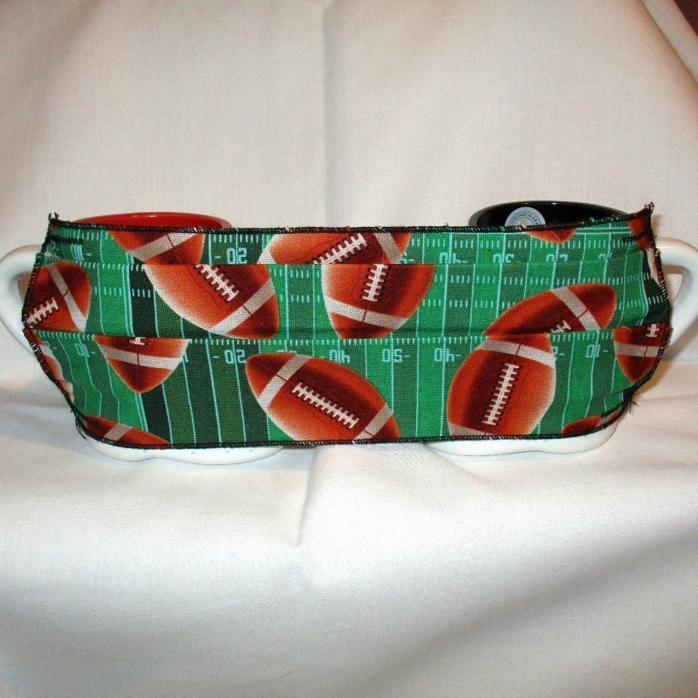 Face Mask Football and Field Green